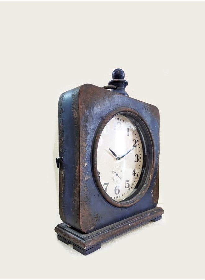 ANTIC LINE vintage industrial table clock  - Image 2