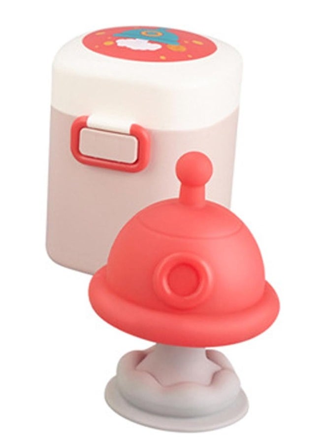 BAYBEE - Silicone Teether For Baby, BPA Free 100% Food Grade With Storage Box Easy To Grasp Chew, 6 To 12 Months - Image 1