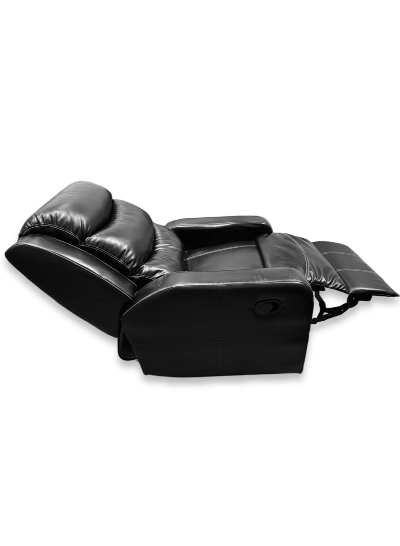 R2R FURNITURE R2R Black Recliner Chair  - Image 1