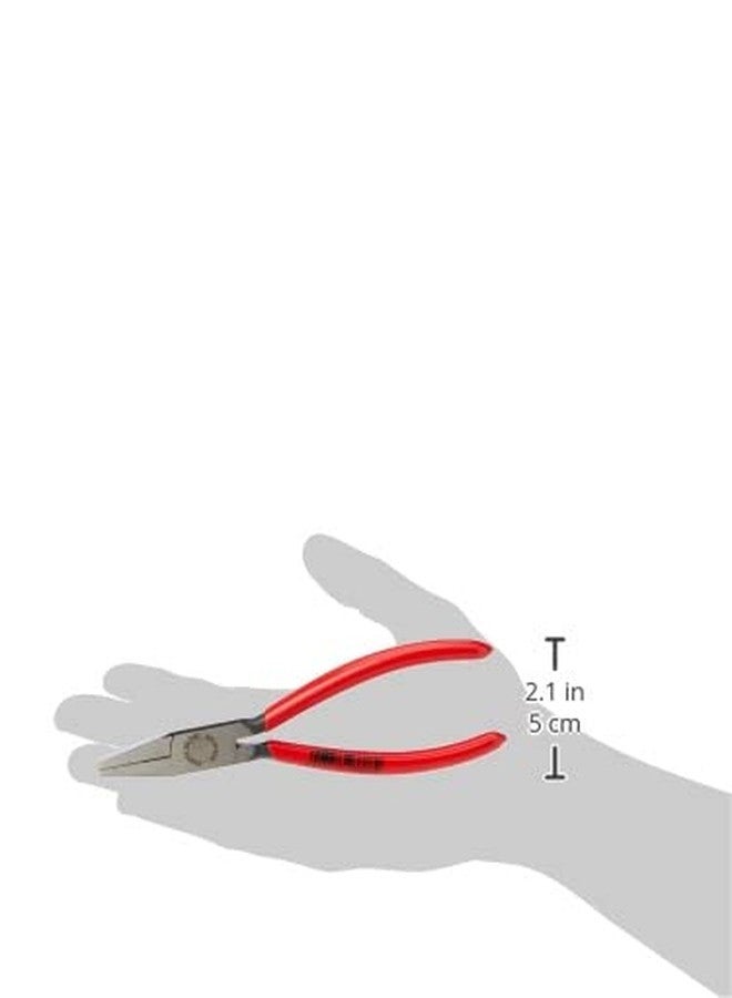 Knipex Flat Nose Pliers black atramentized, plastic coated 160 mm 20 01 160 - Image 5