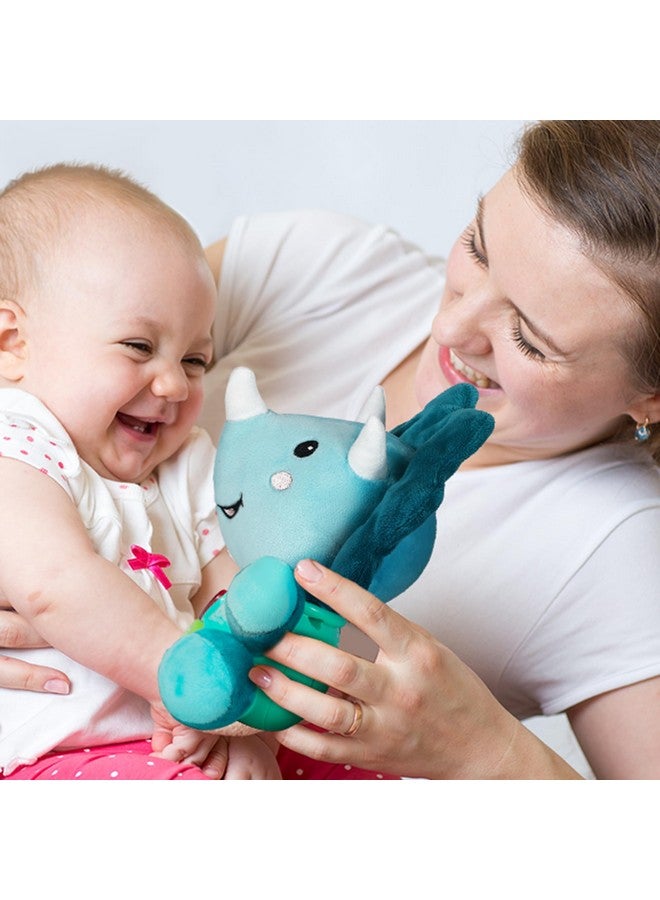 iPlay, iLearn Baby Dinosaur Musical Toys, Newborn Boys Gift, Soft Dino Plush Stuffed Animal, Infant Light Music Time, 1st Birthday Shower Gift Stuffers for 0 1 2 3 6 9 12 18 Month 1-3 Yrs Toddler Girl - Image 5