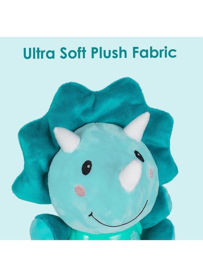 iPlay, iLearn Baby Dinosaur Musical Toys, Newborn Boys Gift, Soft Dino Plush Stuffed Animal, Infant Light Music Time, 1st Birthday Shower Gift Stuffers for 0 1 2 3 6 9 12 18 Month 1-3 Yrs Toddler Girl - Image 4