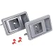 IFATRUNK Interior Door Handle Front Rear Driver Passenger Side for 1995 1996 1997 1998 1999 2000 Toyota Tacoma 19881992 Corolla 19891995 4Runner 19891995 Pickup 19871990 Tercel 19891992 Geo Prizm - Image 2