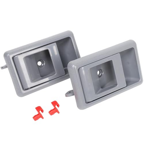 IFATRUNK Interior Door Handle Front Rear Driver Passenger Side for 1995 1996 1997 1998 1999 2000 Toyota Tacoma 19881992 Corolla 19891995 4Runner 19891995 Pickup 19871990 Tercel 19891992 Geo Prizm - Image 1