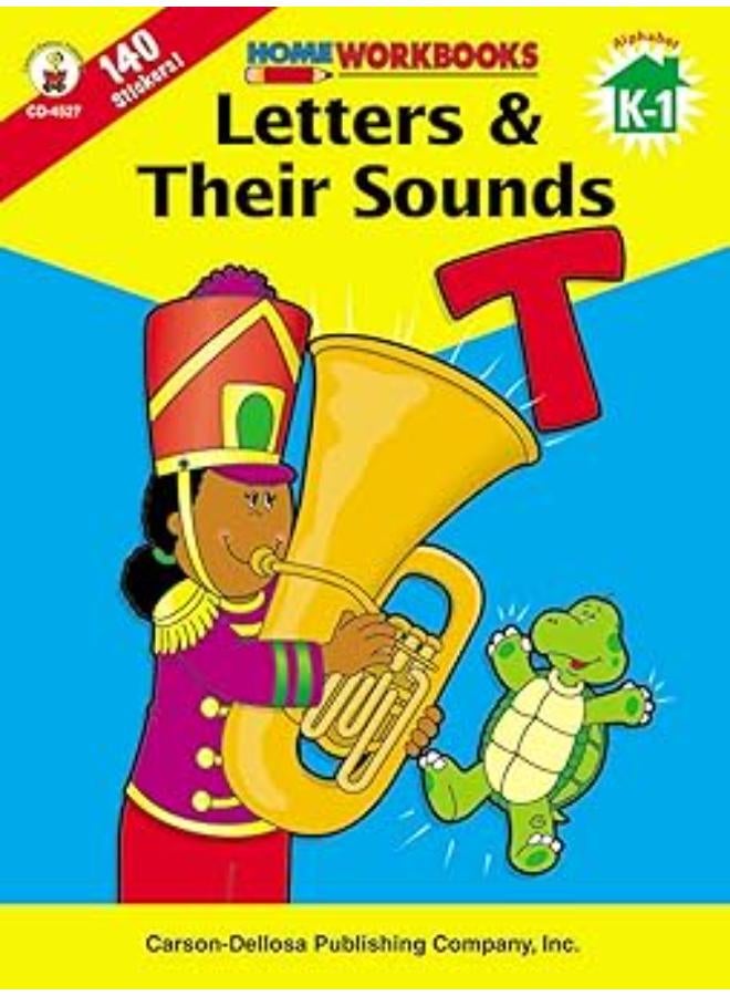Letters & Their Sounds, Grades K - 1 (Home Workbooks) 