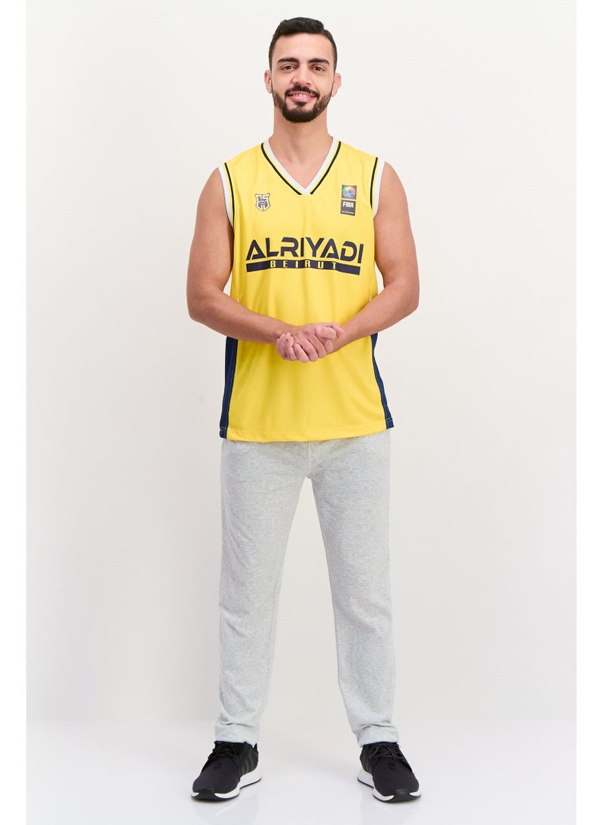 Men Sportswear Fit Sleeveless FIBA Jersey, Yellow - pzsku/ZA78DAF282FF193B5B160Z/45/_/1737642537/ea87f025-f59d-4bc2-ae8f-d8f0bf7923a9