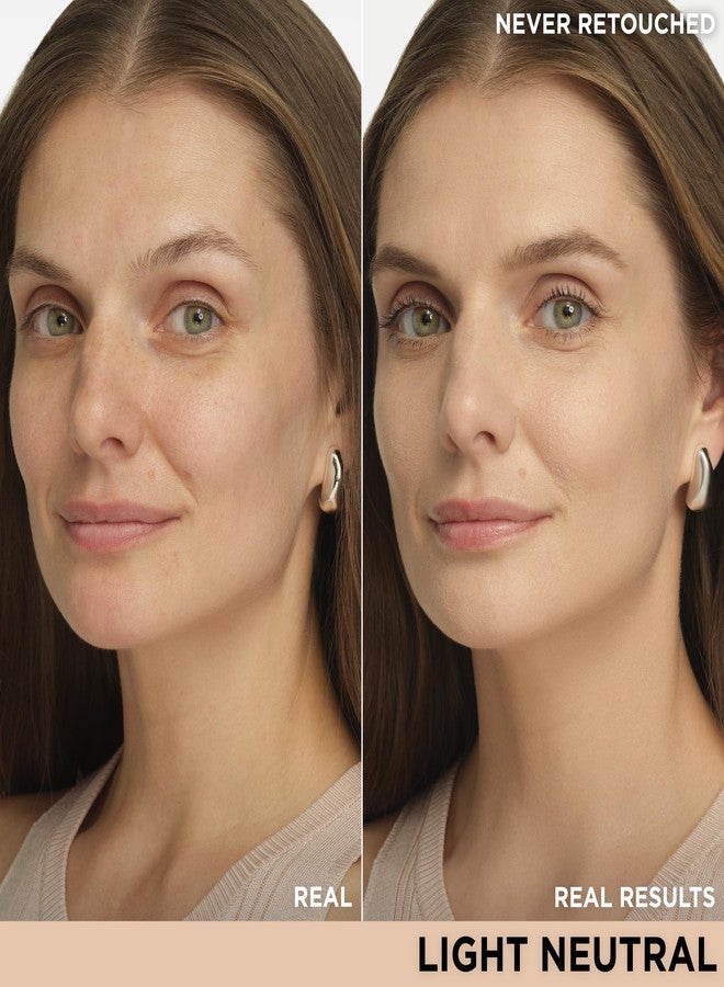 IT Cosmetics CC+ Cream Travel (Light Neutral) - Natural Full Coverage Foundation With SPF 50+, Color Corrector & Anti-Aging Hydrating Serum, Hyaluronic Acid + Peptides, Up To 24H Wear - 0.4 fl oz - Image 2