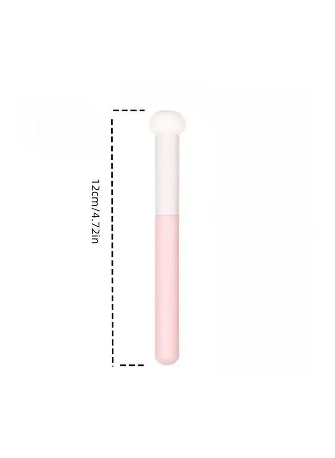 فرشاة كونسيلر صغيرة للفطر ذات استخدام مزدوج للرطب والجاف لتصحيح الهالات السوداء تحت العين - Image 5