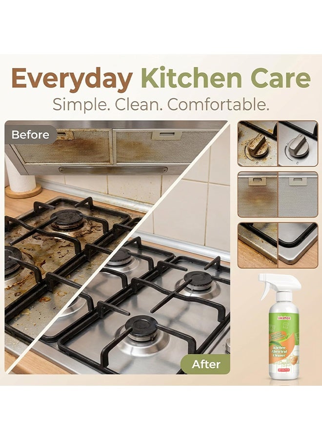 Jakehoe Kitchen Electrical Cleaner, Electrolyzed Ion Kitchen Cleaner Spray, Cleanse Kitchen Appliance Cleaner, Multi-purpose Household And Kitchen Cleaning Spray, Kitchen Appliance Cleaner, Multi Purpose Cleaner For Hold, Oven, Stove, Range Hood, 120ml - Image 2