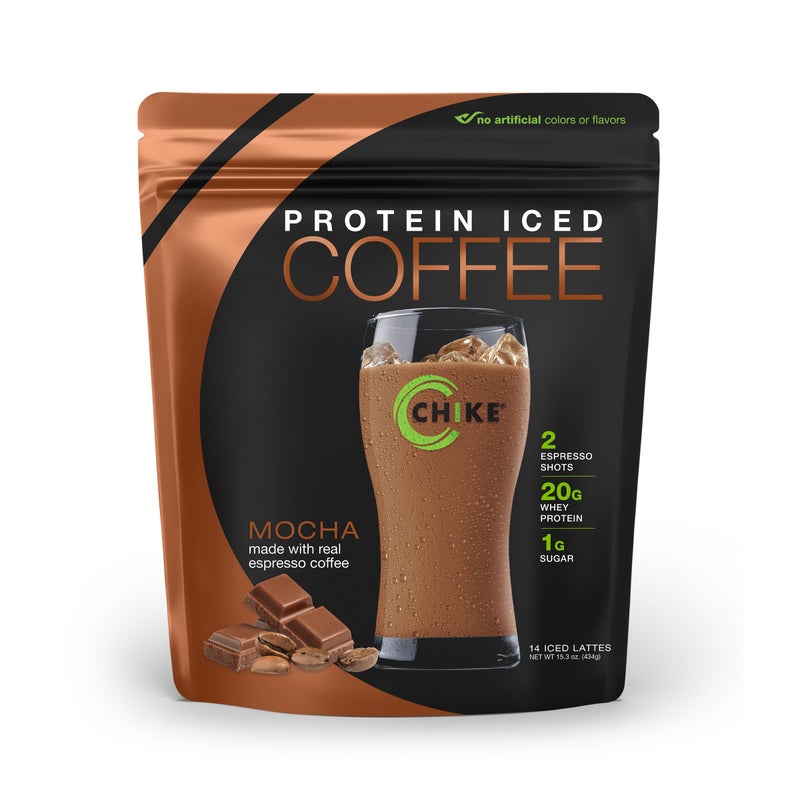 Chike Mocha High Protein Iced Coffee 20 G Protein 2 Shots Espresso 1 G Sugar Keto Friendly and Gluten Free 14 Servings 153 Ounce