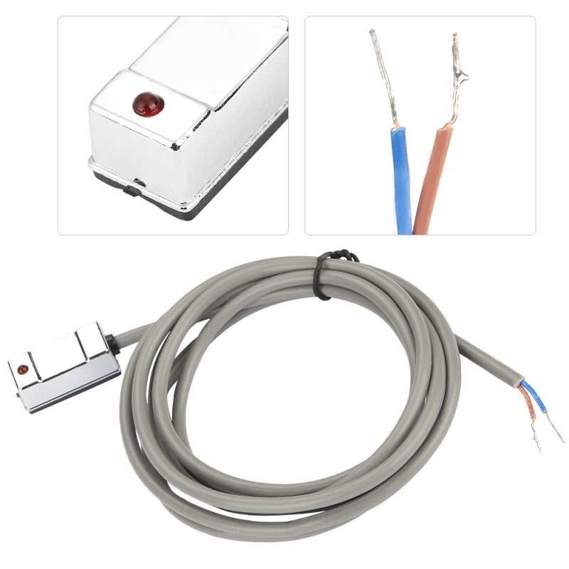 Magnetic Reed Switch: 100% Brand New, Strong Overload Capacity, High Sensitivity - Easy To Wire Pneumatic Cylinder Sensor for SU/SC/SI/MAL/MA Air Cylinders - Image 4