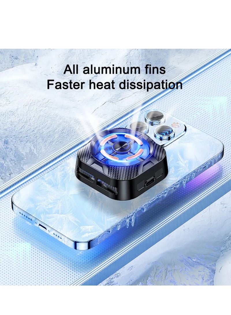 Loquat Phone Magnetic Radiator ABS Game Cooler  Quick Cooling Fan For Iphone  - Image 4
