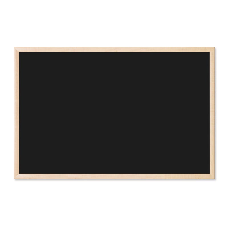 U Brands Chalkboard, 24" x 36", Birch Wood Frame, Blackboard Surface, Wall Mountable, Dry Erase Board, Home, Classroom & Office Organization, Memo & Message Board - Image 1