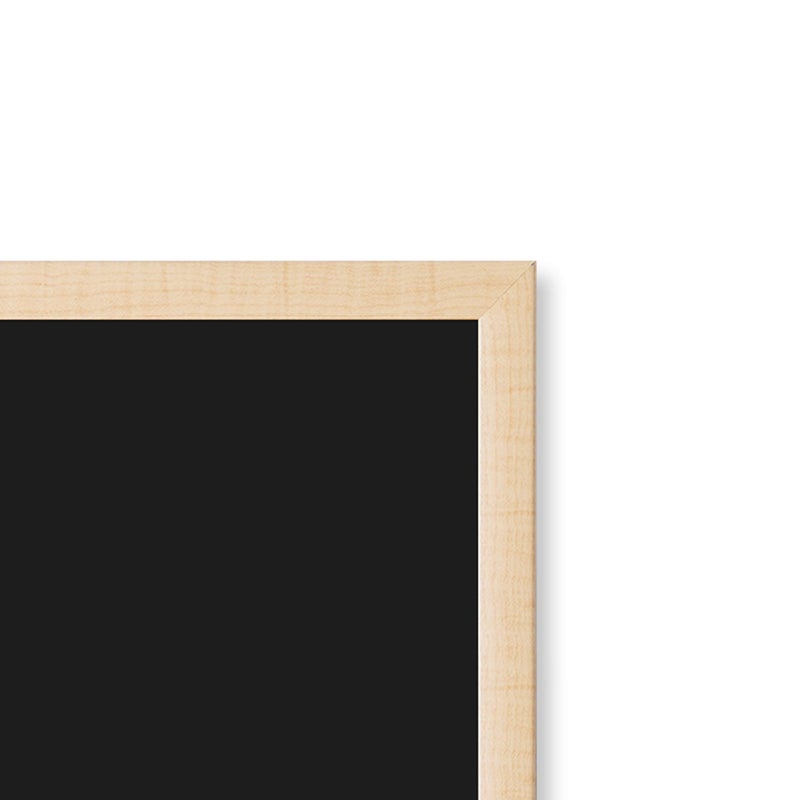 U Brands Chalkboard, 24" x 36", Birch Wood Frame, Blackboard Surface, Wall Mountable, Dry Erase Board, Home, Classroom & Office Organization, Memo & Message Board - Image 4