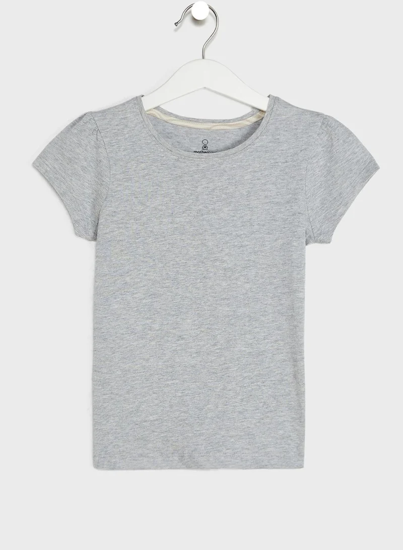 mothercare Kids 3 Pack Slogan T-Shirt