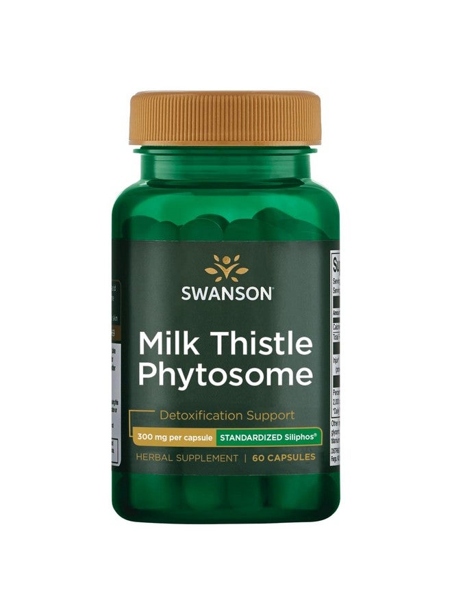 SWANSON سوانسون سيليفس حليب الشوك فيتوسوم 300 ملليجرام 60 كبسولة - Image 1