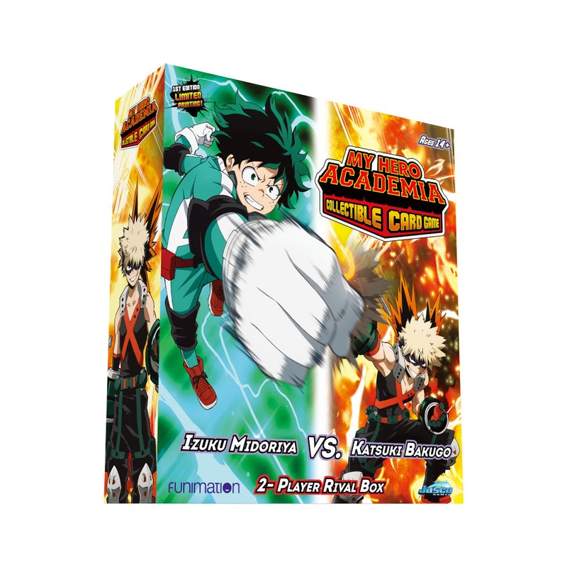 Asmodee My Hero Academia Collectible Card Game Izuku Midoriya vs. Katsuki Two Player Rival Decks | Trading Card Game for Adults and Teens | Ages 14+ | 2 Players | Avg. Playtime 45+ Mins | Made by Jasco Games - Image 1