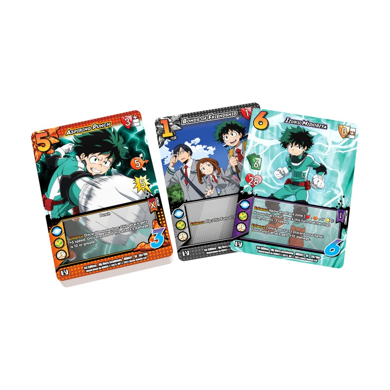 Asmodee My Hero Academia Collectible Card Game Izuku Midoriya vs. Katsuki Two Player Rival Decks | Trading Card Game for Adults and Teens | Ages 14+ | 2 Players | Avg. Playtime 45+ Mins | Made by Jasco Games - Image 2