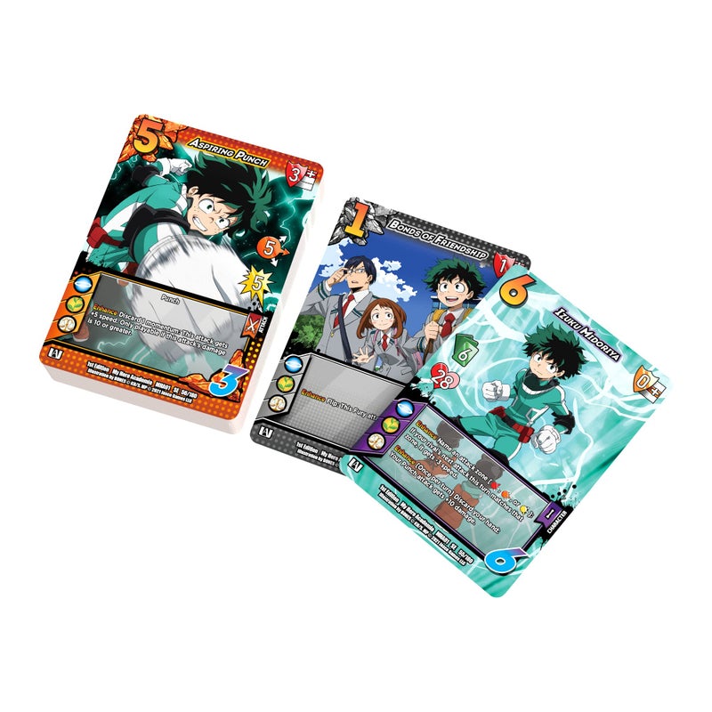Asmodee My Hero Academia Collectible Card Game Izuku Midoriya vs. Katsuki Two Player Rival Decks | Trading Card Game for Adults and Teens | Ages 14+ | 2 Players | Avg. Playtime 45+ Mins | Made by Jasco Games - Image 3