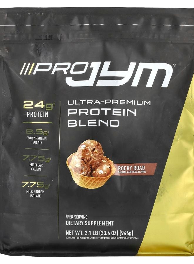 JYM Supplement Science برو جيم واي إم بروتين بليند فائق الجودة طعم روكي رود 2.1 رطل (946 جرام) - Image 1