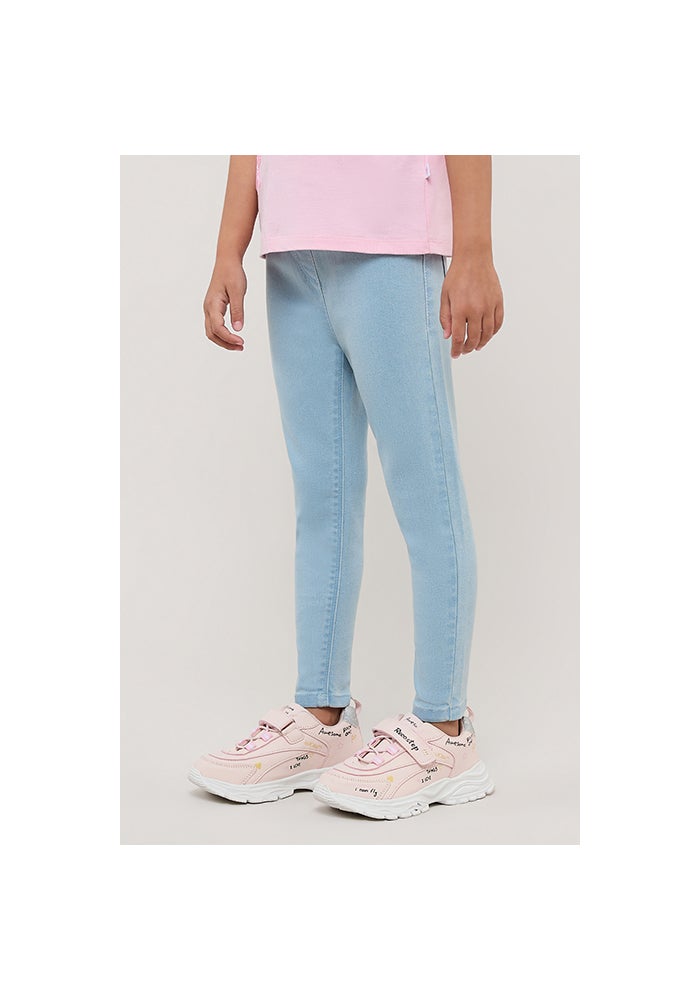 R&B Faded Jeggings with Elastic Waist - Image 5