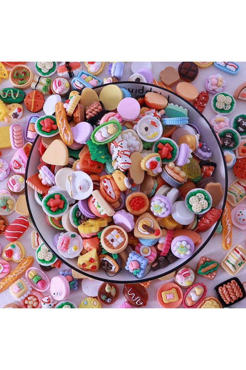 إيروريكس 10 قطع - 10-20 قطعة من طعام بيت الدمى المصغر، سوبر ماركت صغير، وجبات خفيفة، ملحقات مطبخ الدمى - Image 2