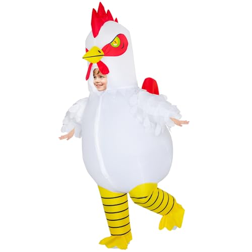 Stegosaurus Inflatable Chicken Costume for Kids Halloween Costume for Kid Boys Girls Funny Blow up Costumes for Cosplay Party - Image 1