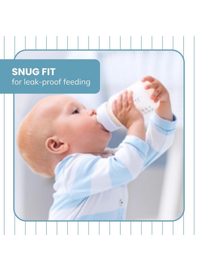 Botabee Baby Bottle Caps for Comotomo Baby Bottles - Pack of 3 Fits 5 Ounce and 8 Ounce Silicone Bottles - Snug Fit Baby Bottle Lid Protects Nipples and Prevent Leaks - Ideal for On-The-Go Feeding - Image 4