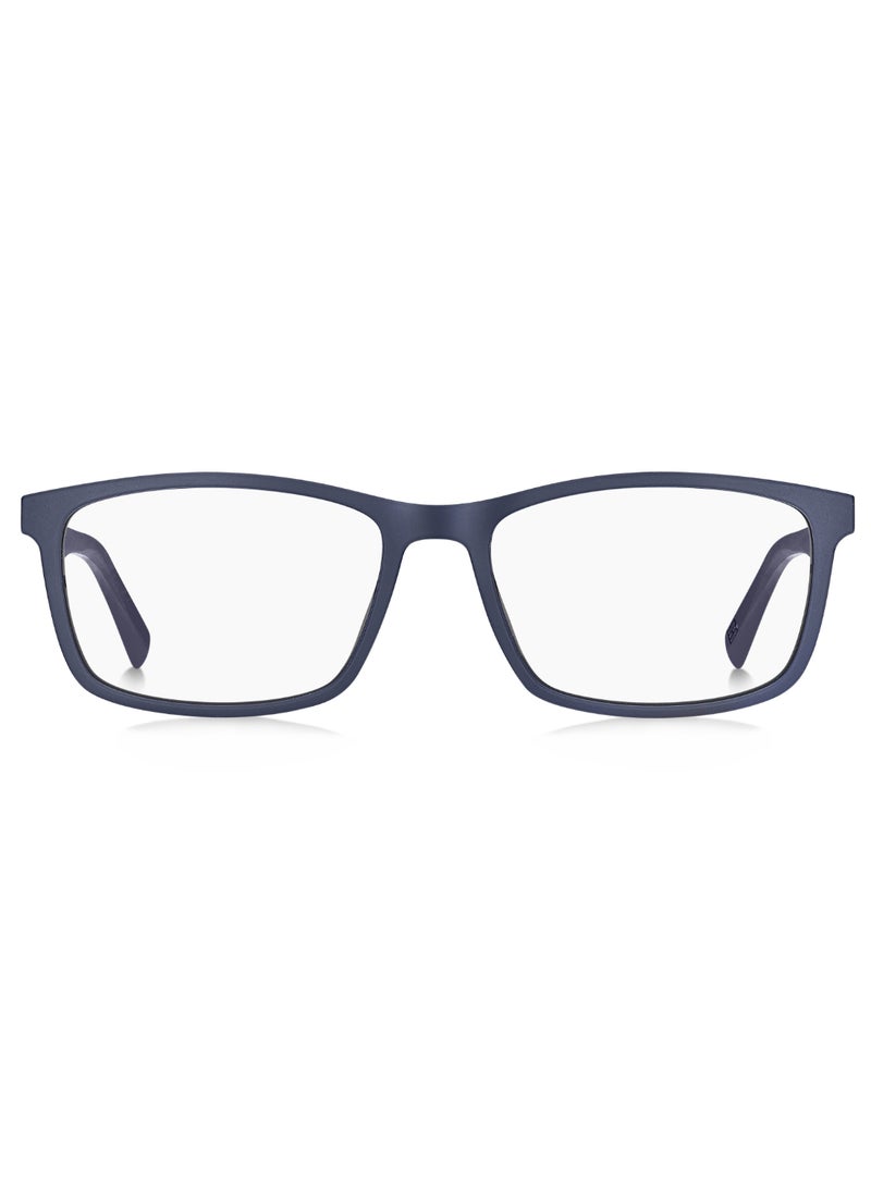 TOMMY HILFIGER Men's  Rectangular Shape Metal Sunglasses Th 1694  37 - Lens Size: 37.4 Mm - Blue  - Image 2