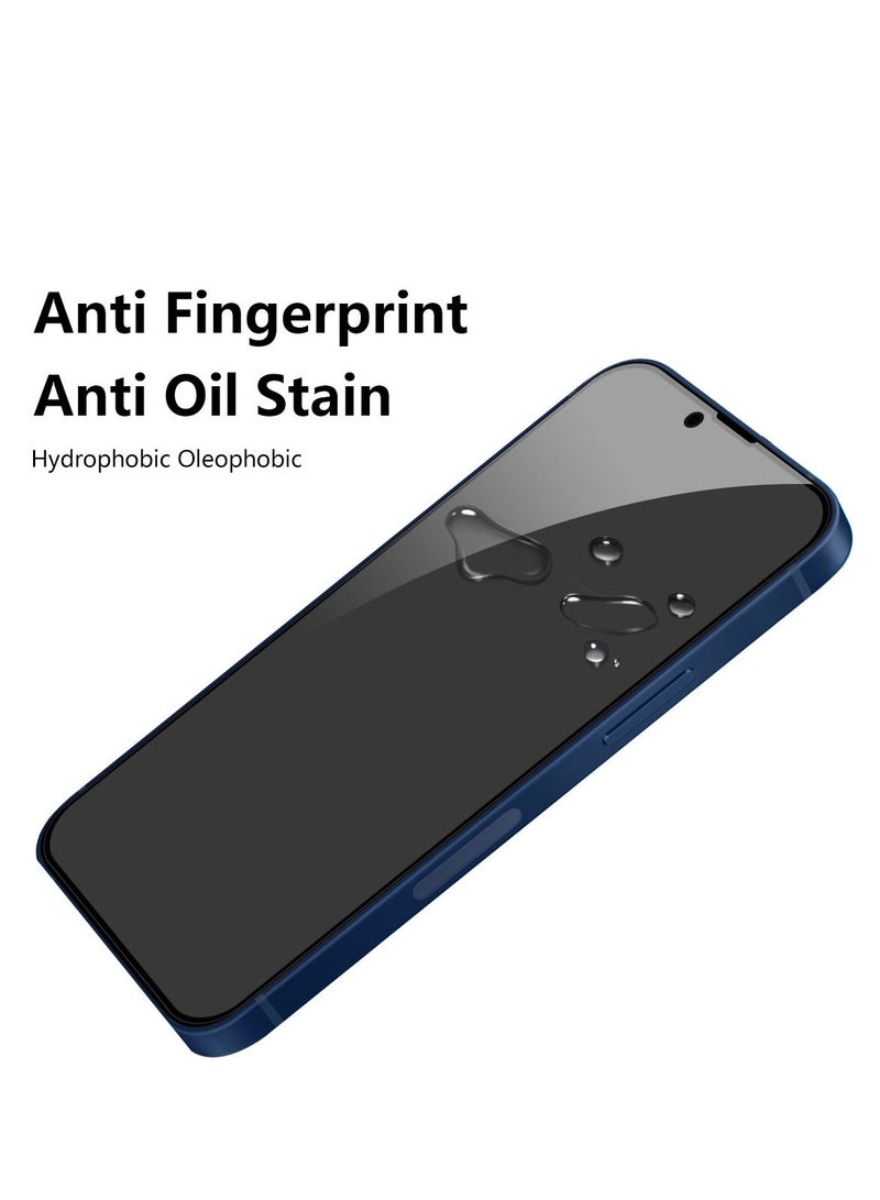 BORTONY Pack of 2 Privacy Screen Protector Compatible with iPhone 14/13/13 Pro Privacy [9H Hardness] [Anti-scratch] Anti-spy Tempered Glass Film for Apple iPhone 14/13/13 Pro 6.1 inch - Image 4