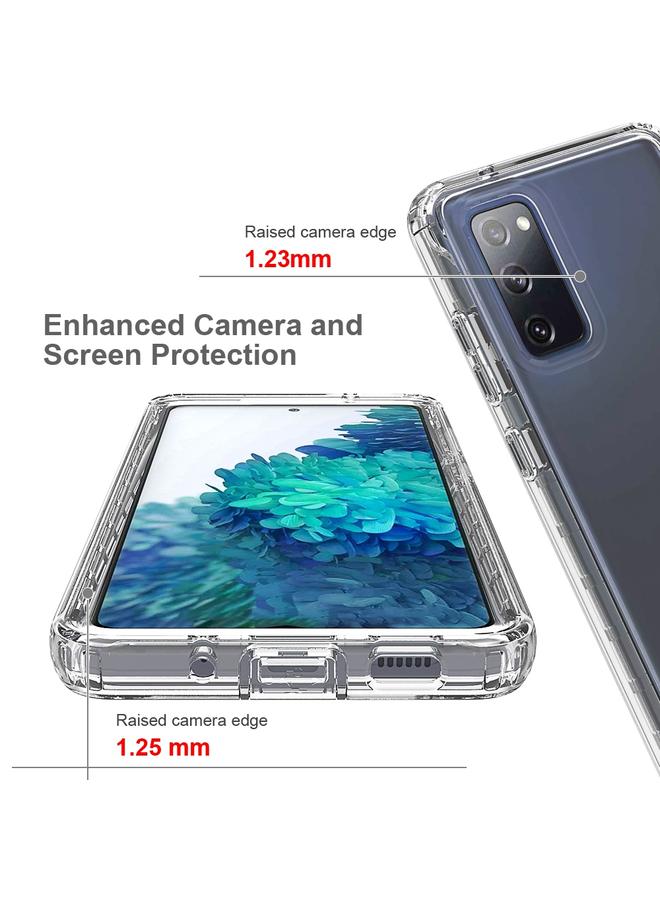 S-TOP Case For Samsung Galaxy S20 FE Shockproof High Transparency Two-color Gradual Change PC+TPU Candy Colors Protective Case - Image 5
