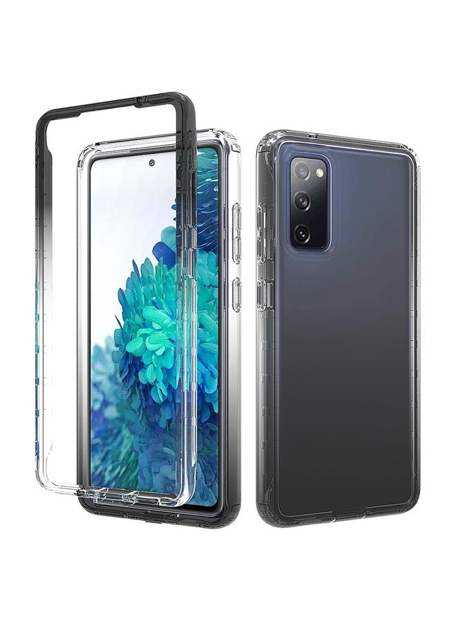 S-TOP Case For Samsung Galaxy S20 FE Shockproof High Transparency Two-color Gradual Change PC+TPU Candy Colors Protective Case - Image 1