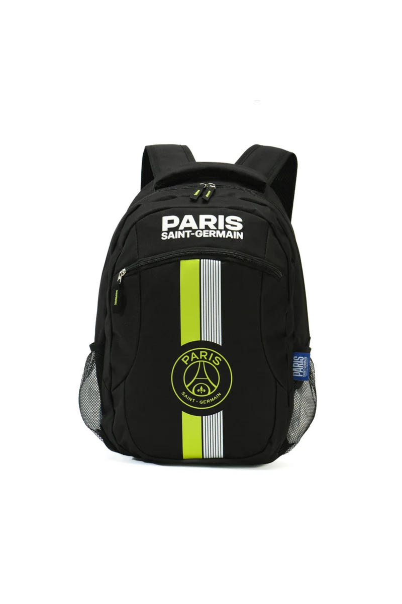 Bamboo Bark Paris Saint-Germain (PSG) Large Capacity Football Backpack for Kids, Teens & Adults – School & Travel Bag with 2 Zipper Compartments for Children Over 8 Years