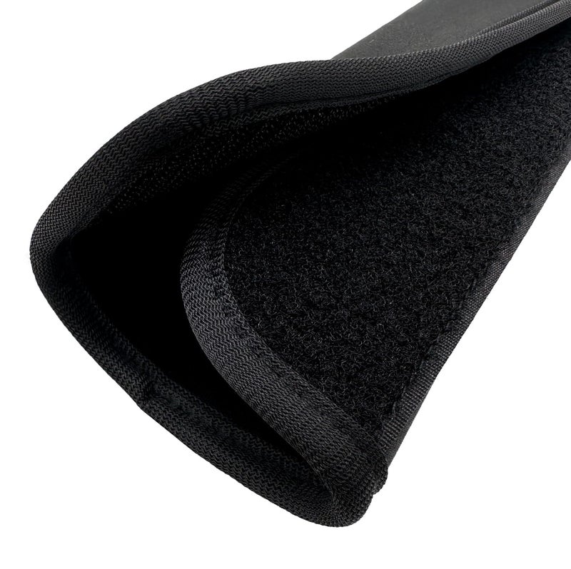 Wanty® 1 Pair of 2 Black Color Neoprene Multipurpose Comfort Shoulder Strap Pads Shoulder Cushion Pad Protector for Laptop/Travel Bag/Messenger/Boxing/Car Seat Belts Protect Pads (black) - Image 3