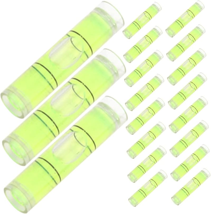 Horizontal Bubble Ruler Level Tool 100pcs for Picture Hanging Furniture Alignment and Surface Leveling - Image 1