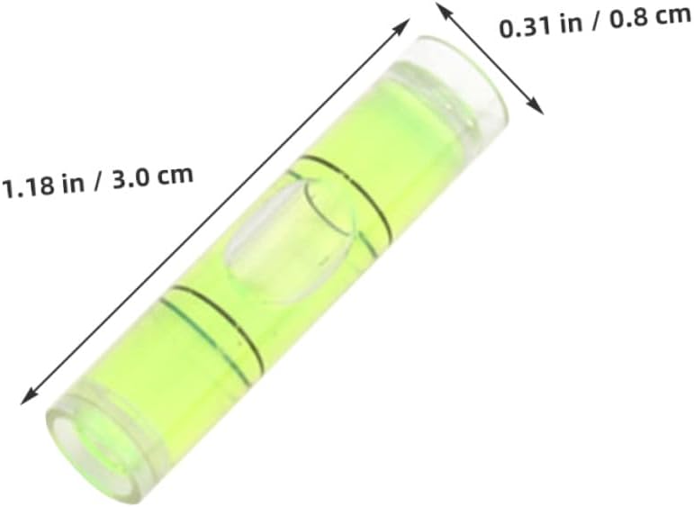 Horizontal Bubble Ruler Level Tool 100pcs for Picture Hanging Furniture Alignment and Surface Leveling - Image 3
