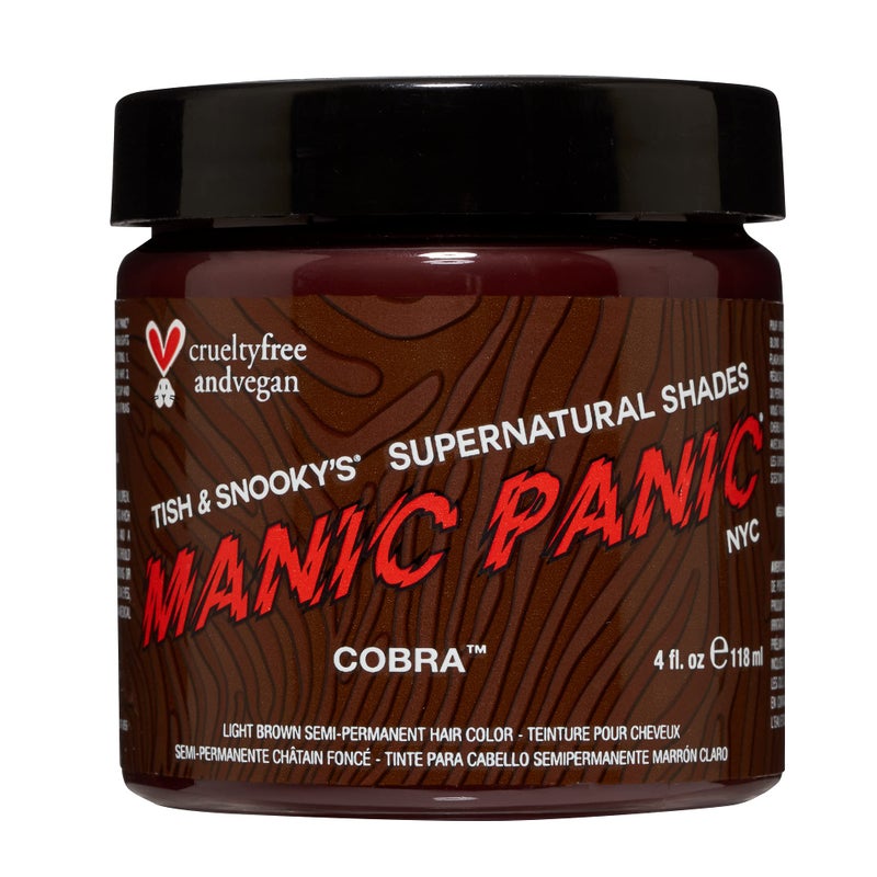 MANIC PANIC SuperNatural Hair Dye Cobra Light Brown - Image 1