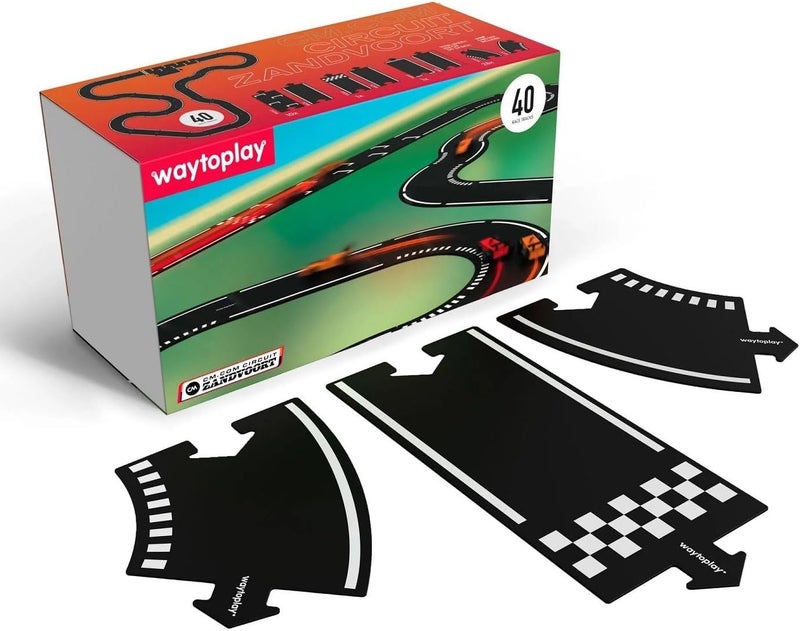 Waytoplay Flexible Roads - Circuit Zandvoort Race Track (40 Pieces) - Image 1