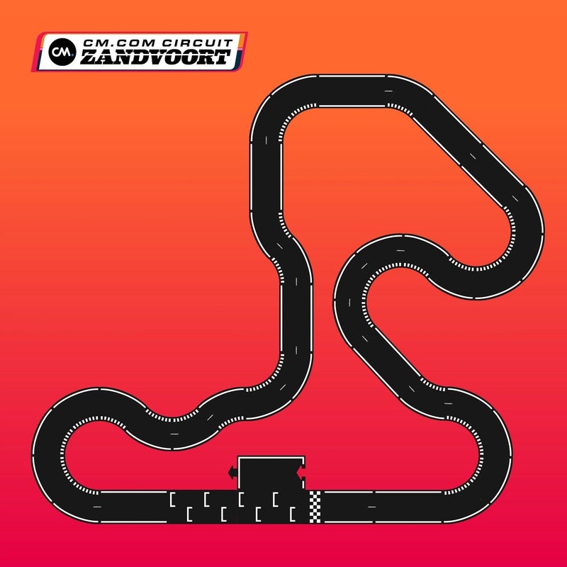 Waytoplay Flexible Roads - Circuit Zandvoort Race Track (40 Pieces) - Image 2
