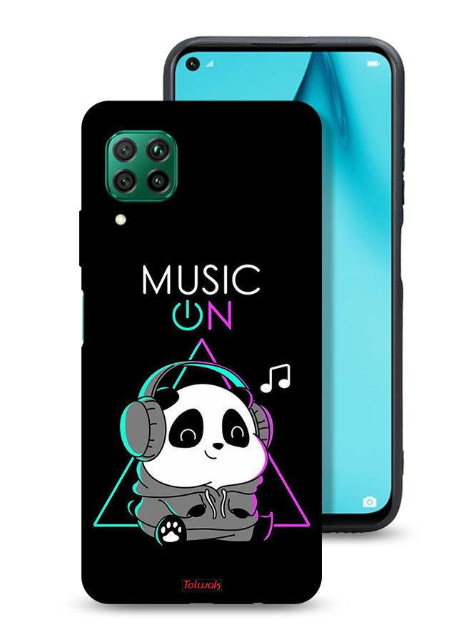 Tolwak Huawei nova 7i Protective Case Cover Music On Panda - Image 1