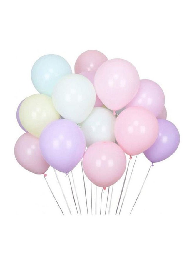 NIBEMINENT 50-Piece Colourful Balloon Set