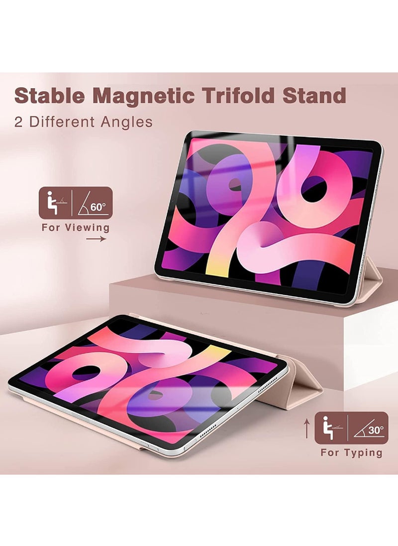 Rock Pow - Magnetic Case For iPad Air 11 inch M3/M2 2025/2024 Gen iPad Air 11 Case/Case For iPad Air 5 10.9 inch 2022/Air 4 10.9 inch 2020 iPad Air 10.9 Case Slim Stand Convenient Magnetic Attachment Auto Sleep/Wake Slim Stand Cover for air 6th/air 7th 11inch 2025/2024,Air 5th/air 4th 10.9inch 2022/2020 Rebound Series - Image 1