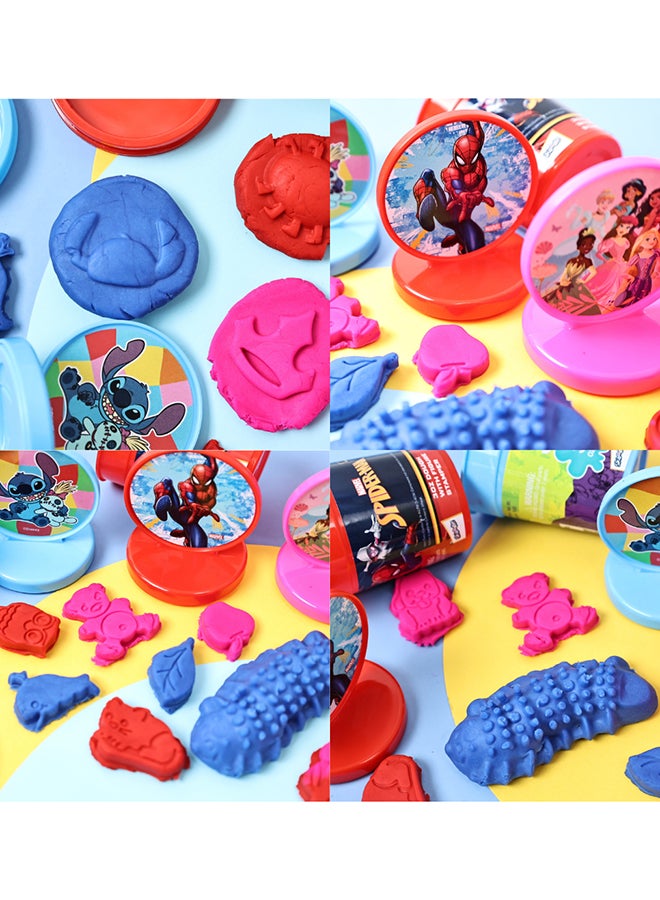 Marvel Hulk 3OZ Dough with Figure Stamper | Non-Toxic Clay for Kids | Creative Art Toy | Green - Image 4