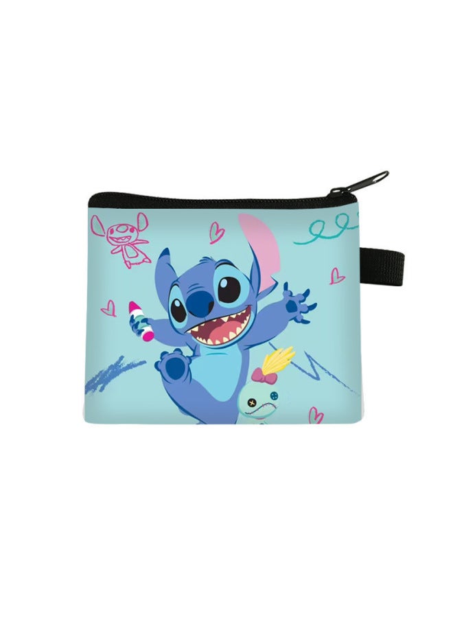 New Sch Children's Coin Purse, Cute Large-capacity Key Card Holder, High-end Mini Square Bag