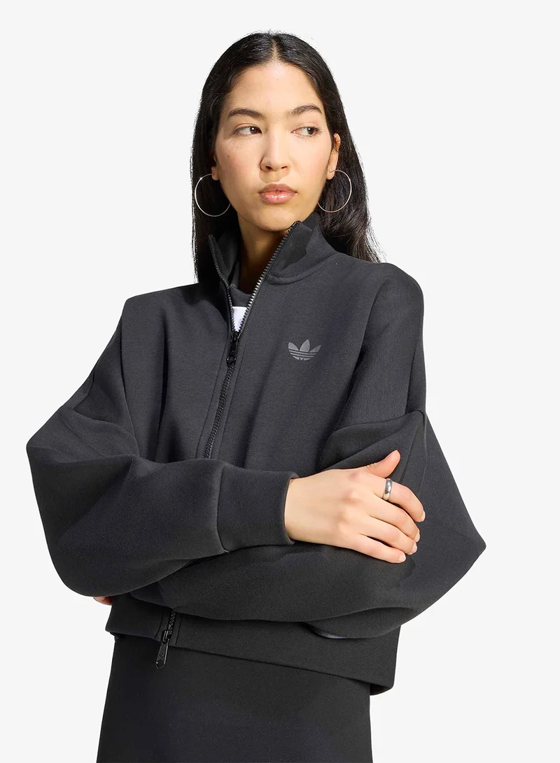 Adidas Originals BLACK/BLKREF/NTGREY Spacer Track Top for Women | Best Price UAE