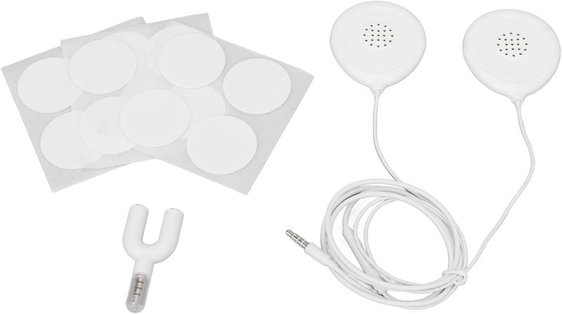 ZERONE سماعات بطن الحمل لمراقبة نبضات قلب الطفل سماعات بطن الحمل موزع موسيقى 12 ملصق سماعات بطن الحمل سماعات الحمل للنساء الأمهات بيضاء - Image 1