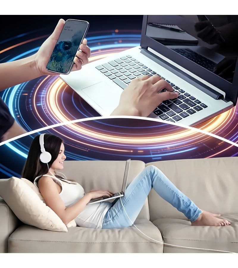 USB C Cable 3 Pack Type C Fast Charging Cord For Android Phones Tablet - Image 5
