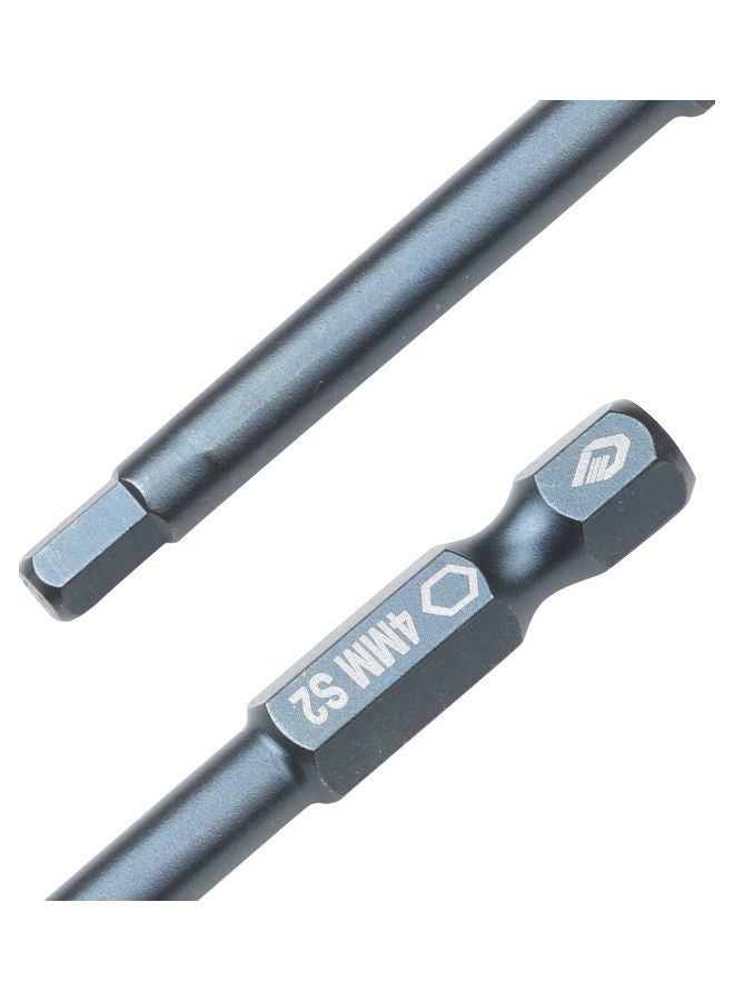 NIBEMINENT 10-Piece Screwdriver Bit Set Silver  - Image 2