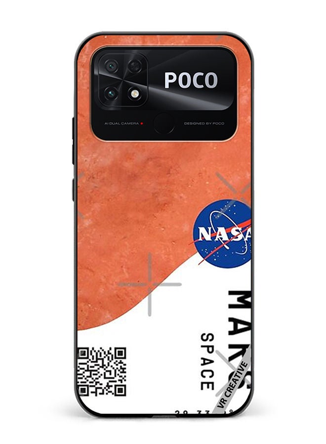 VR CREATIVE Protective Case Cover For Xiaomi Poco C40 Mars Design Multicolour - Image 1