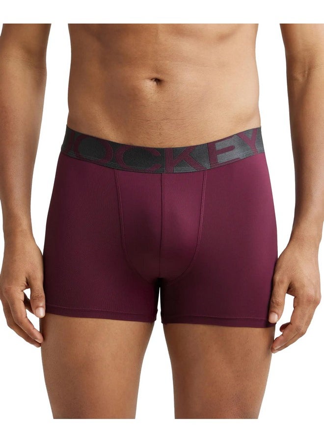 JOCKEY Jockey IC28 Men's Tactel Microfiber Elastane Stretch Solid Trunk with Moisture Move Treatment  - Image 1